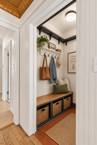 Backhall/Mudroom - Virtually Staged Photos