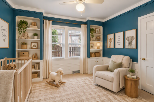 Main Floor Bedroom 3 - Virtually Staged Photos