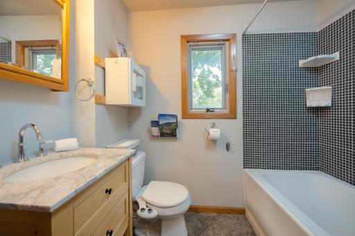 Second full bathroom on the main floor