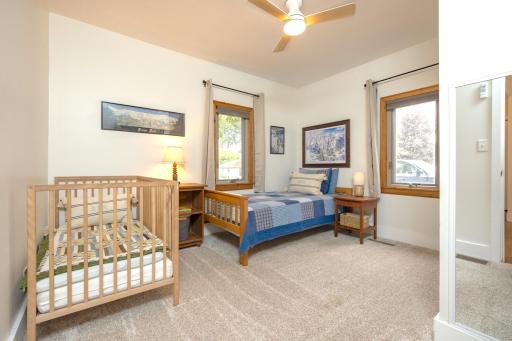Third bedroom on the main floor