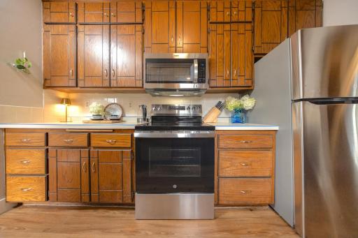 Stainless steel appliances