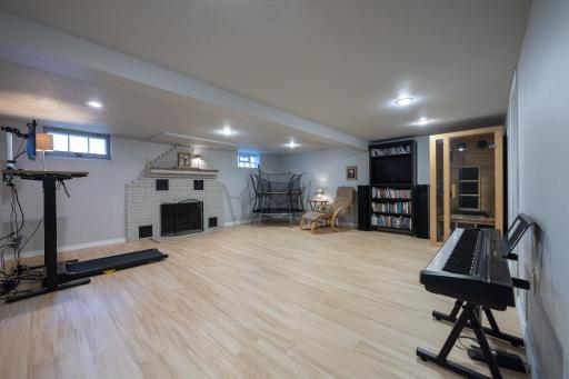 Huge lower level family room
