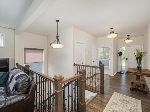 Premium LTV vinyl plank flooring from the front foyer thru the kitchen/dining room.