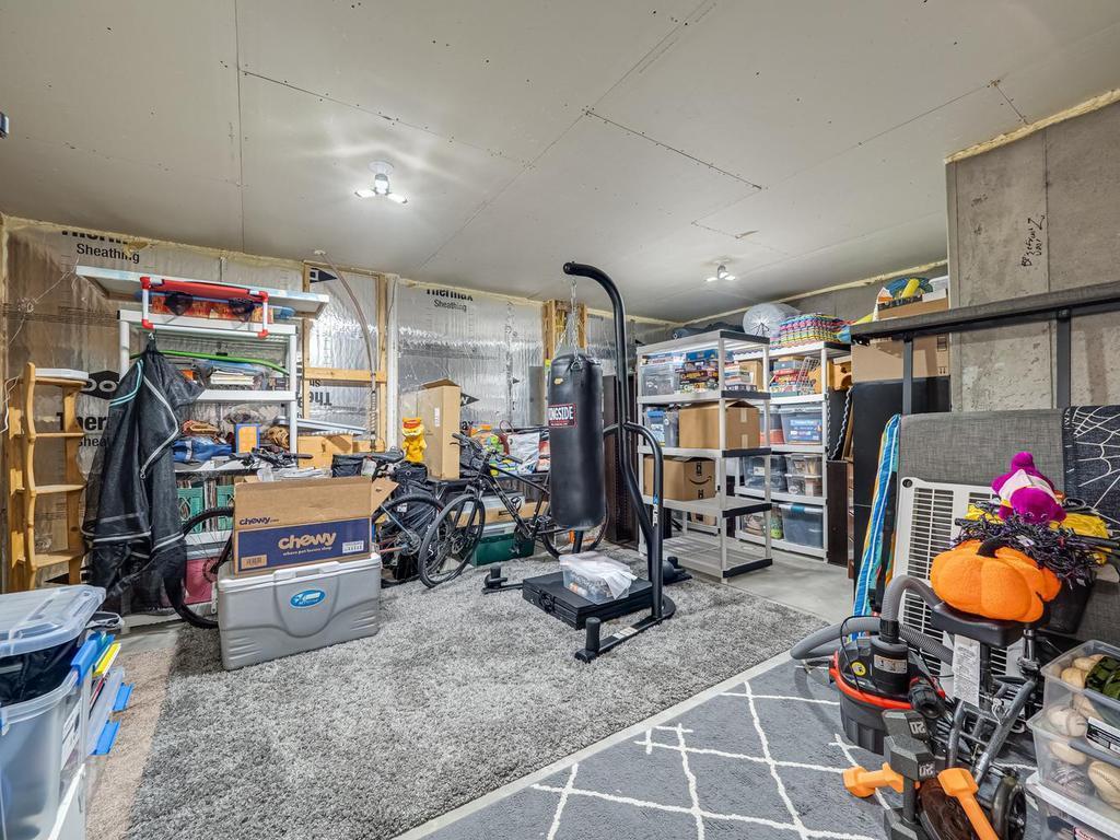 Large storage room in lower level