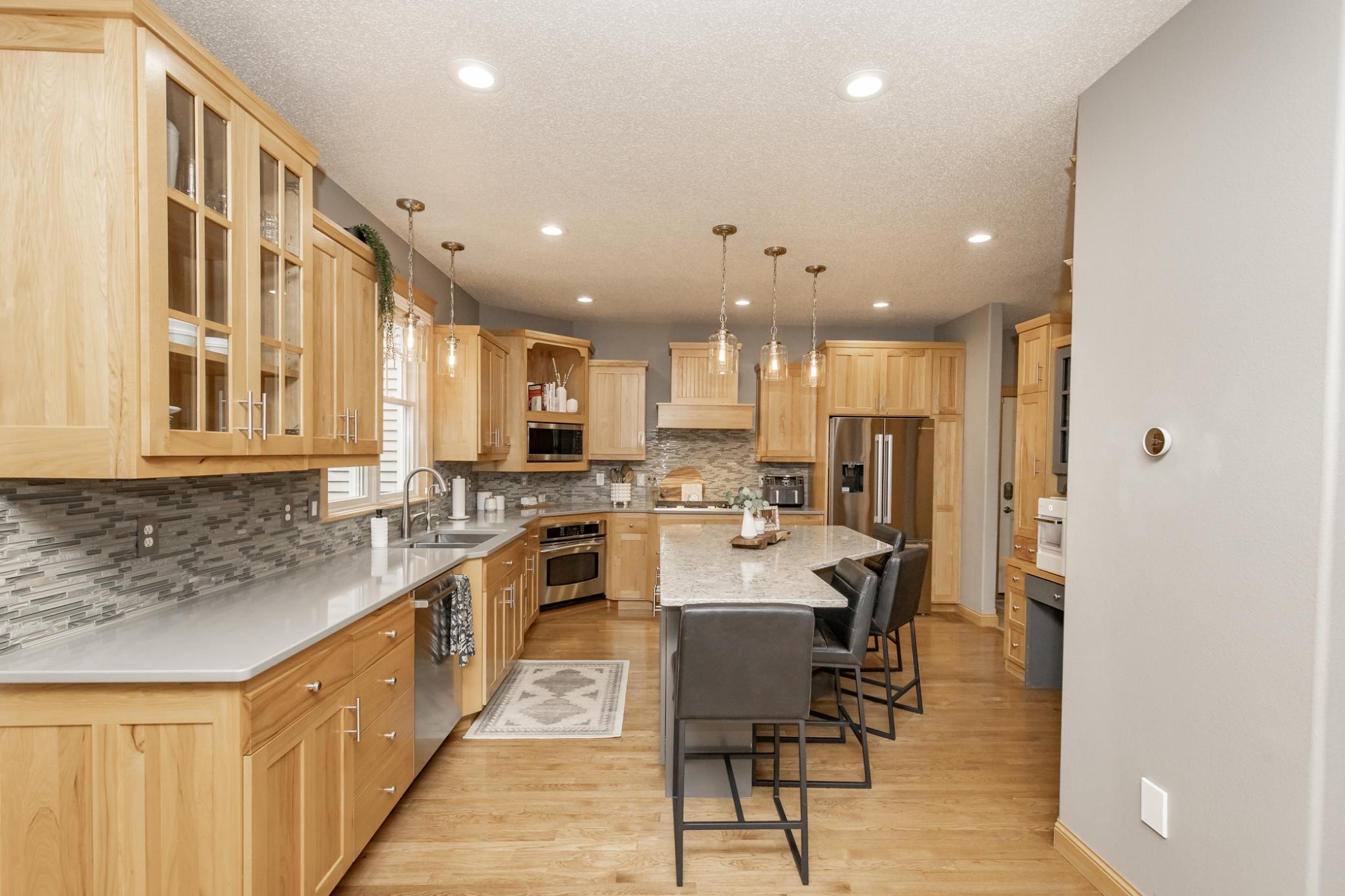 Maple Woodwork Throughout