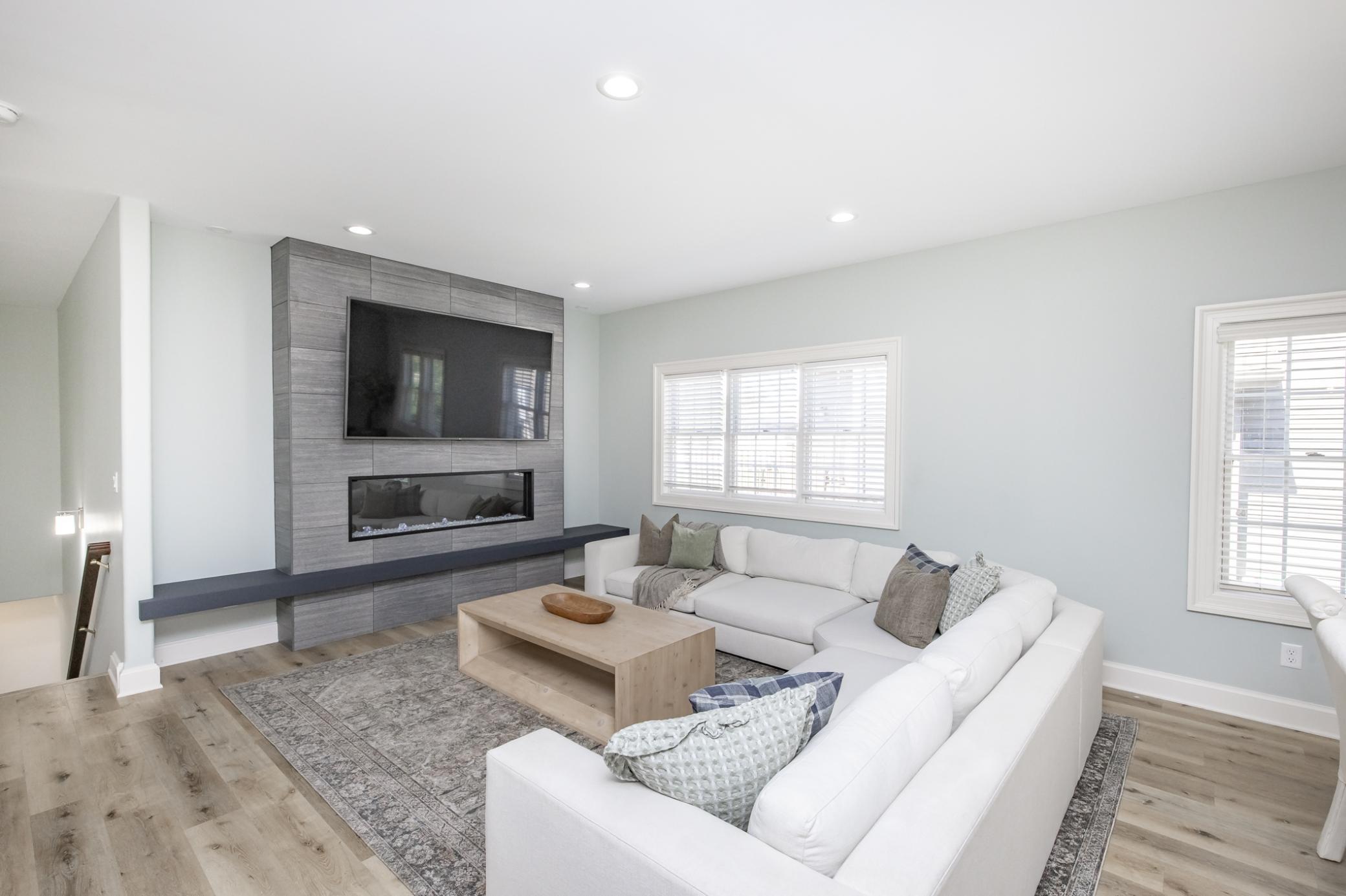 Living Room + Fireplace