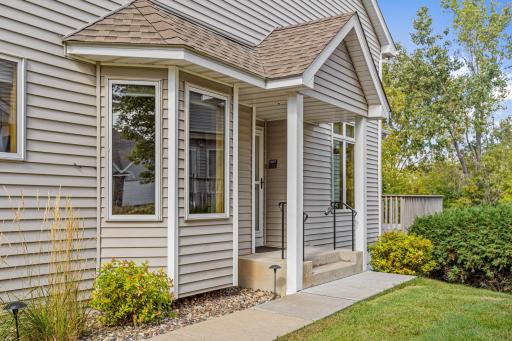 Beautifully landscaped grounds create a welcoming first impression.