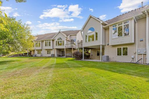 Flat backyard is perfect for playing catch, hosting a bag tournament or just watching the wildlife walk through your property.