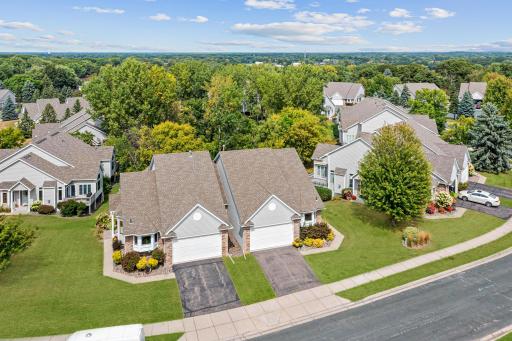South-facing driveway is a wonderful Minnesota bonus, helping snow and ice melt more quickly in winter. Your own peaceful retreat in the heart of Shoreview- pond views, privacy and abundant wildlife just outside your door.