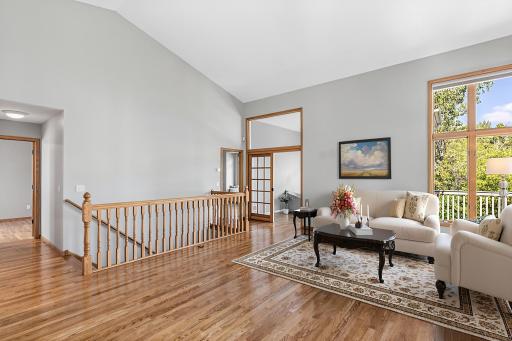 Gorgeous hardwood floors, two bedrooms on the main level and updates throughout make this home move-in ready and in mint condition.