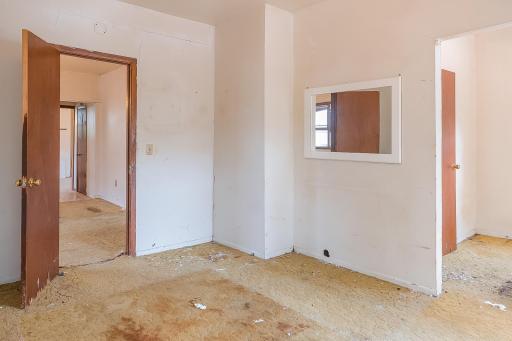 Upper unit bedroom