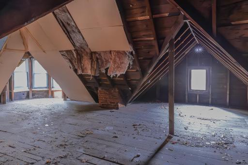 Walk up attic