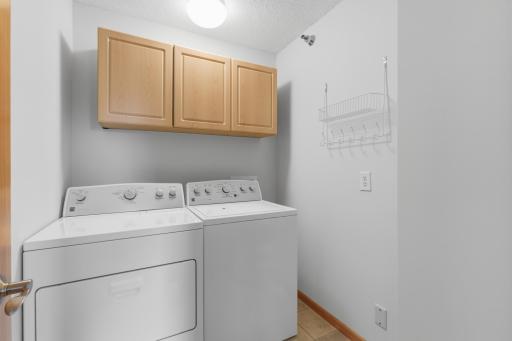 Upper level laundry
