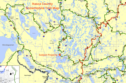 Snowmobile Trail Map