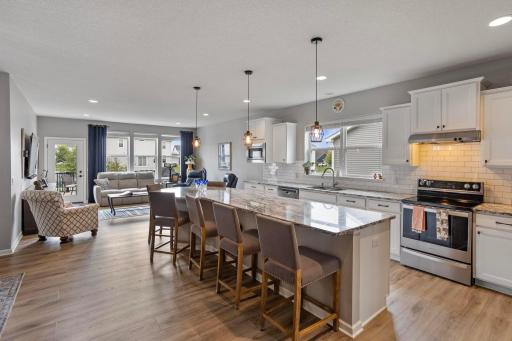 Notice the plentiful windows, great for abundant natural lighting throughout the day.