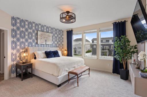 Every room in this house is tastefully finished.