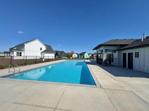The pool was just completed and is ready for the 2027 season!