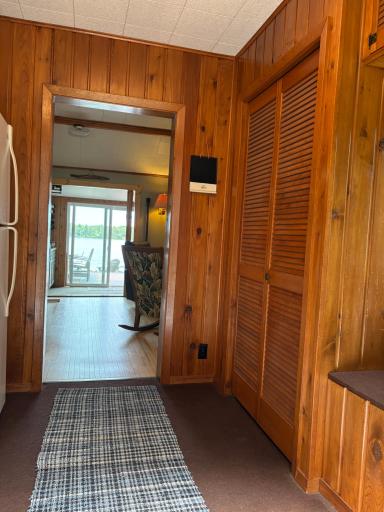 pantry in foyer