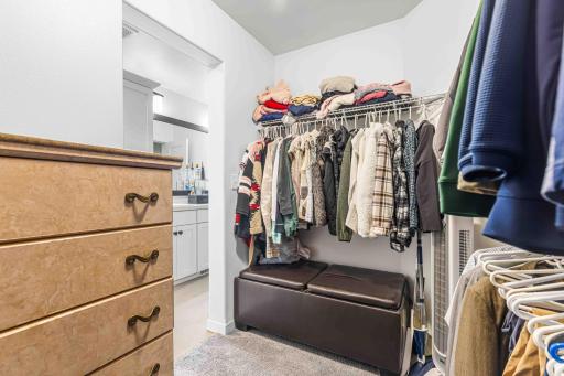 Primary Bedroom Walk-in Closet