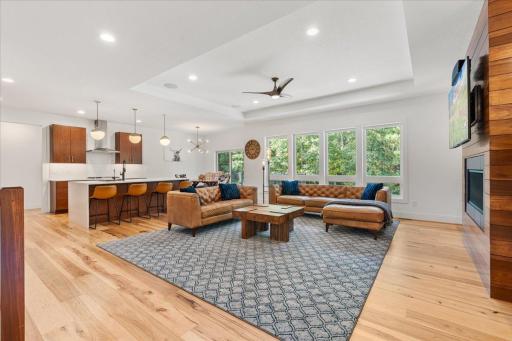 Open-concept with touches of luxury everywhere you look