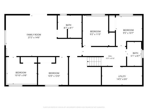 Floor plan - lower level