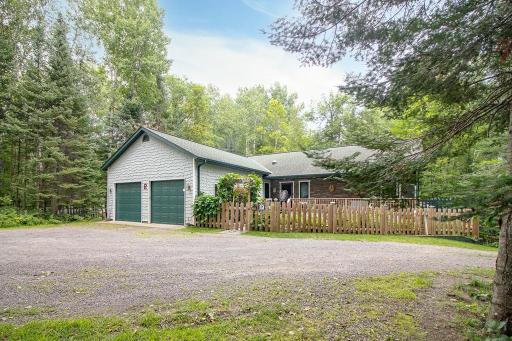 A peaceful & private setting! Yet located between Leavitt & Lawrence Lakes (nearby public accesses) and very close to the POPULAR Outing area ATV & snowmobile trails!