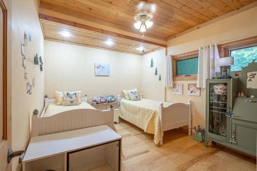 Roomy and bright 2nd bedroom.
