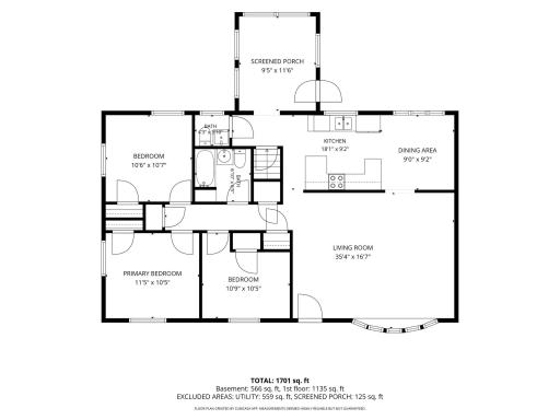 Main Level - Floor Plan