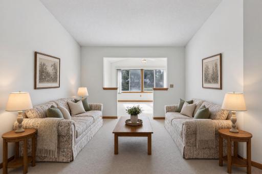 Living Room Virtually Staged
