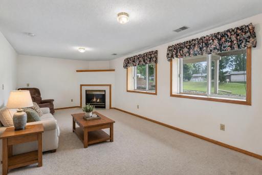 Family Room Virtually Staged