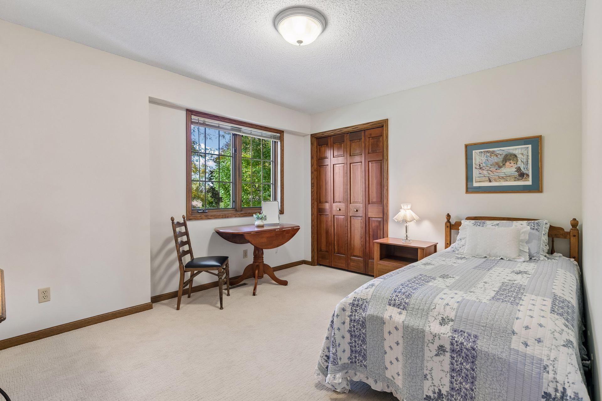 Bedroom 3 of 4 on the upper level.