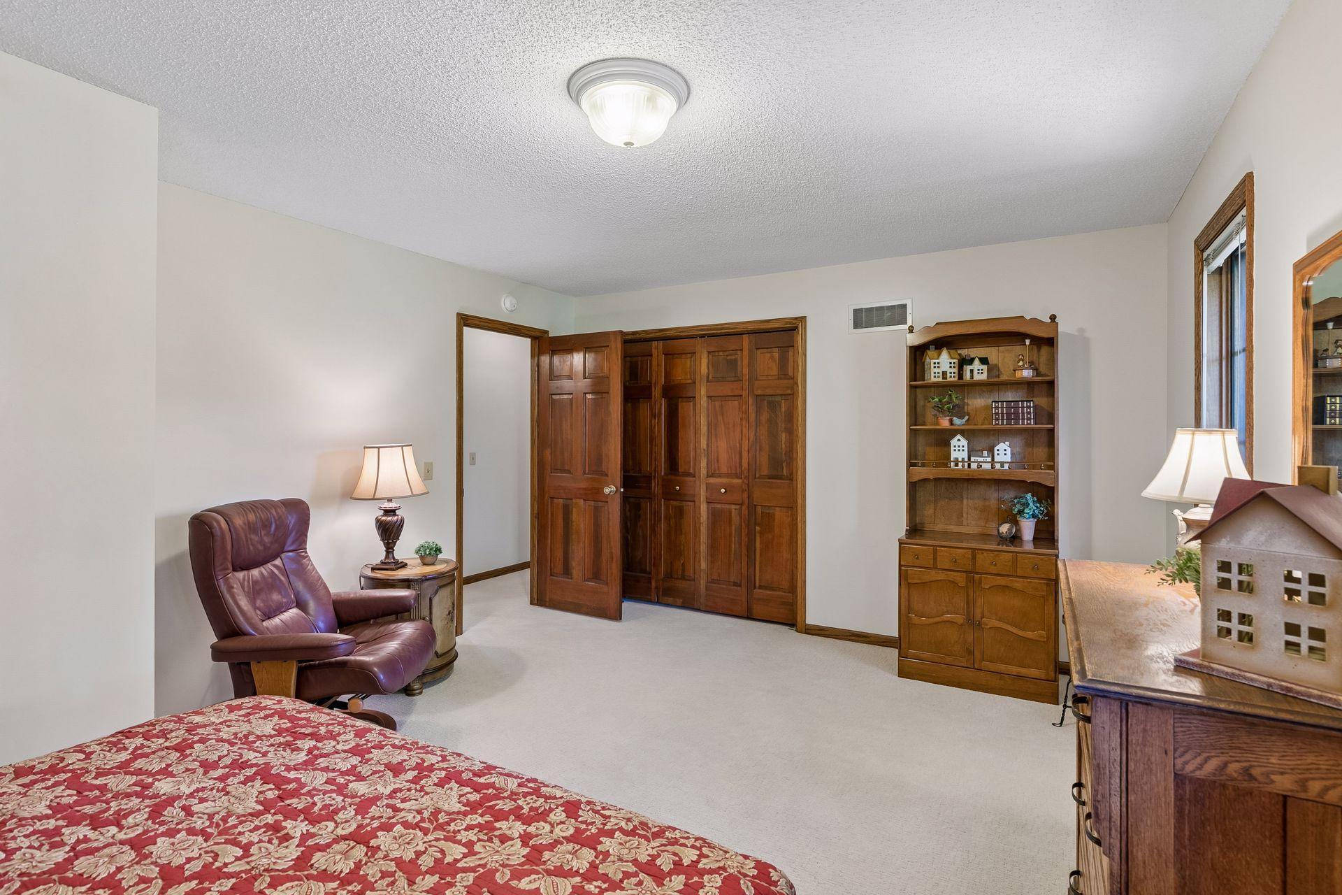 Impressive in both beauty & size - this 2nd bedroom is 17' X 12'!
