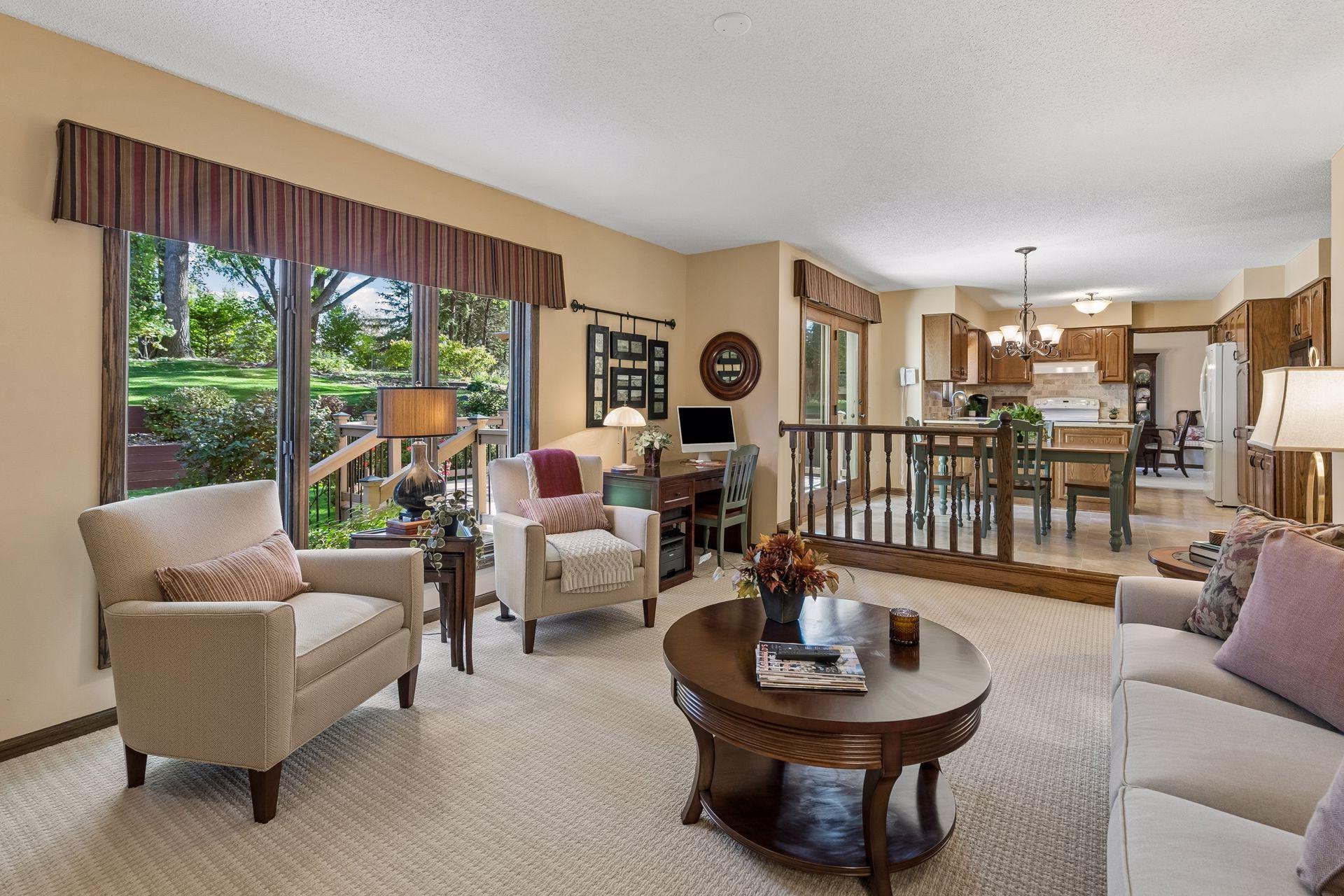 Family room & casual dining offer wonderful backyard views!