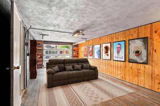 Many alternative uses, such as an art studio, home office, exercise space. Garage door does open to the driveway.