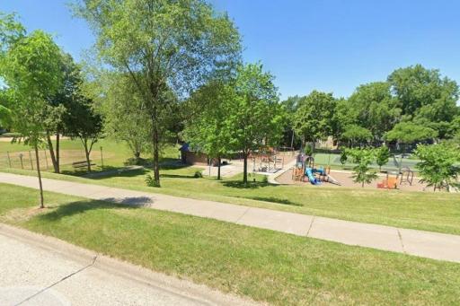 Cavell park is a block away, with plenty of play space!