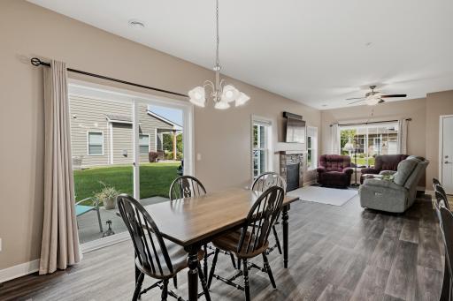 Access to the Patio is Just Steps Away!