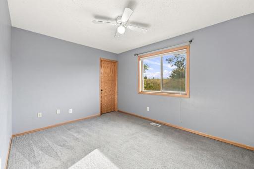Bedroom 1, upper level with walk in closet