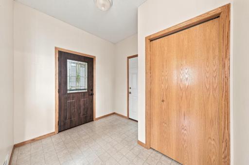 Foyer, with large closet