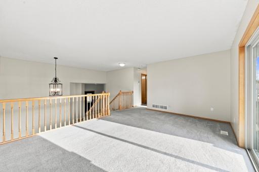 Living Room - upper level