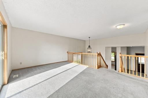 Living Room - upper level