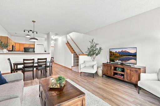The intentional color pallet of the home creates a soothing sanctuary.