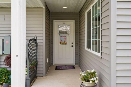 Charming front entrance
