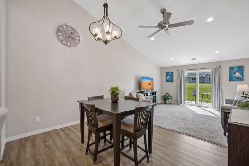 Space for dining or entertaining