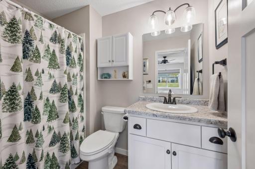 Primary bath (3/4 en-suite)