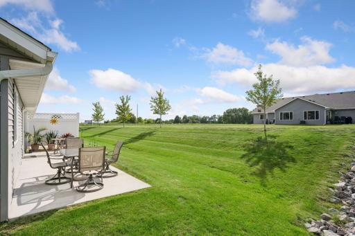 Plenty of space between properties for added privacy