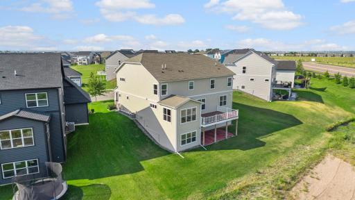 Spacious and huge backyard