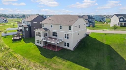 Huge deck and walkout lower level