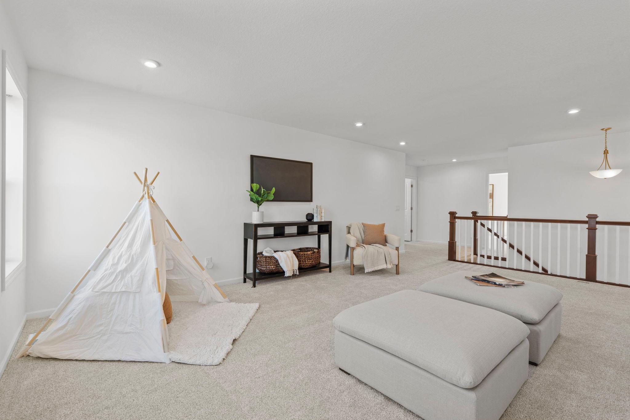 Loft perfect for family entertainment or relaxation!