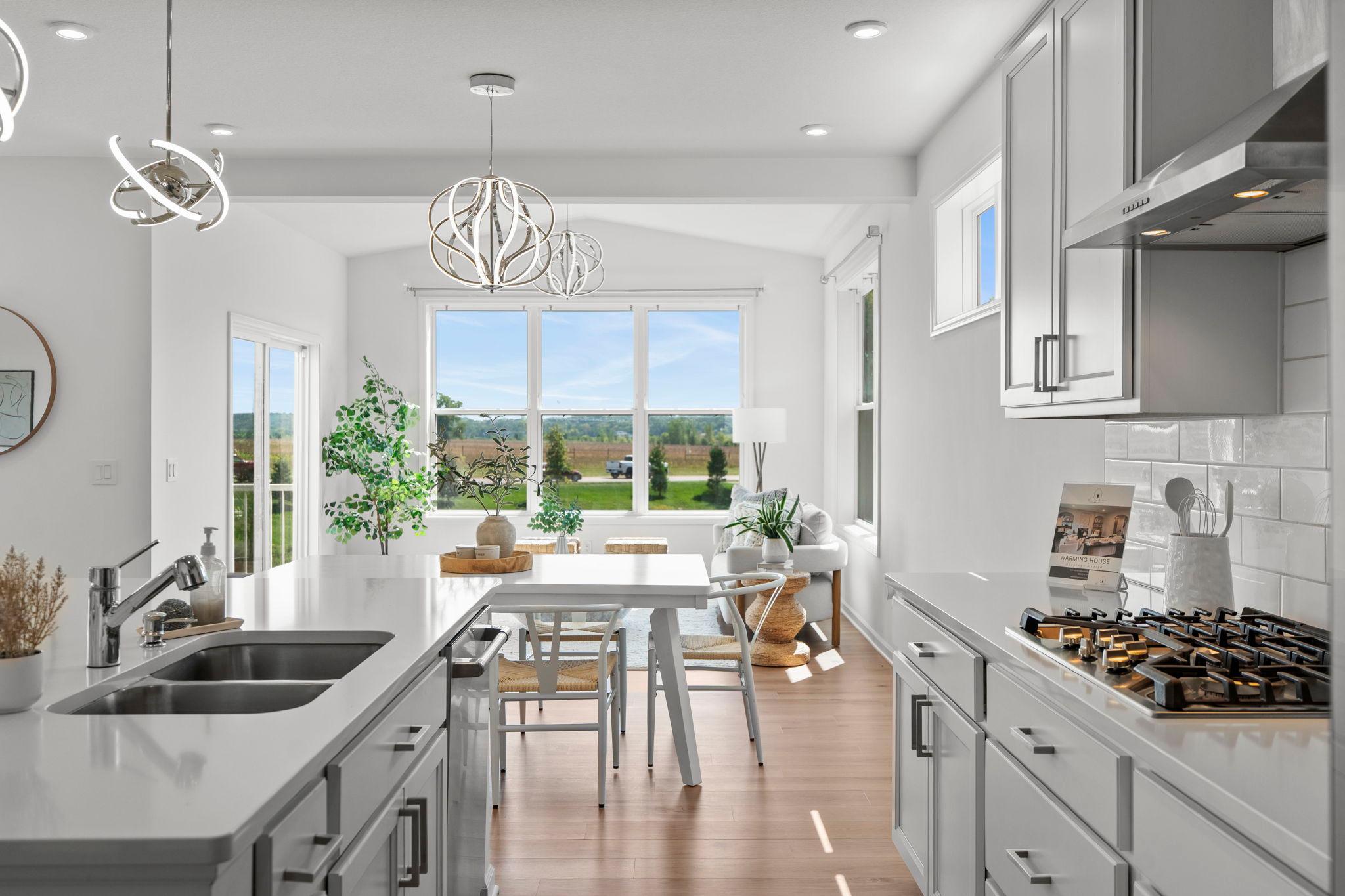 Updated lighting enhances every room, highlighting the home’s best views with bright, elegant clarity.