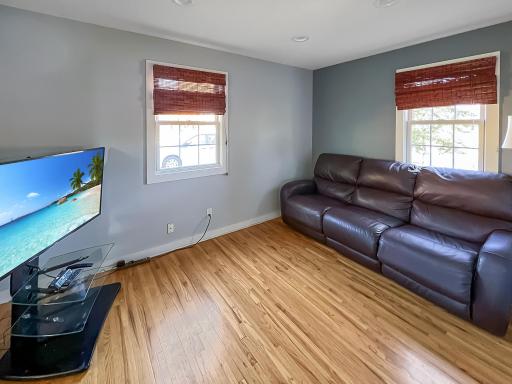 A second main-level living space gives you even more room to spread out and entertain.